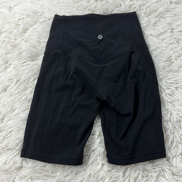 Lululemon Unlimit High Rise Short 8" *Mesh Black - Picture 3 of 5